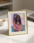 Black Woman Not Girl | Wall Art Print