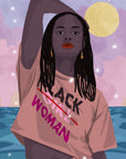 Black Woman Not Girl | Wall Art Print