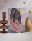 Black Woman Not Girl II | Limited Edition Art Postcards by Abi M. Knight (5x7”)