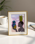 Fineapple II | Limited Edition Art Postcards by Abi M. Knight (5x7”)