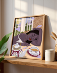 Too Tired for Tea II | Wall Art Print